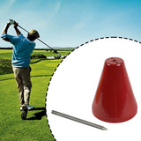 Maxbell Golf Tee Holder Compact Unbreakable Tee Collection Improve Accuracy Portable