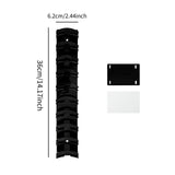 Maxbell Hat Organizer for Baseball Cap Shelf Cap Organizer for Home Apartment Office Black