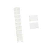 Maxbell Hat Organizer for Baseball Cap Shelf Cap Organizer for Home Apartment Office White