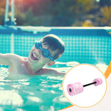 Maxbell Aquatic Dumbbell Versatile Water Workout Training Tool Exercise Swim Barbell Pink