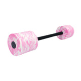 Maxbell Aquatic Dumbbell Versatile Water Workout Training Tool Exercise Swim Barbell Pink