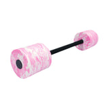 Maxbell Aquatic Dumbbell Versatile Water Workout Training Tool Exercise Swim Barbell Pink