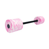 Maxbell Aquatic Dumbbell Versatile Water Workout Training Tool Exercise Swim Barbell Pink