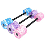 Maxbell Aquatic Dumbbell Versatile Water Workout Training Tool Exercise Swim Barbell Pink