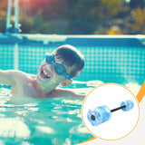 Maxbell Aquatic Dumbbell Versatile Water Workout Training Tool Exercise Swim Barbell Blue