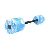Maxbell Aquatic Dumbbell Versatile Water Workout Training Tool Exercise Swim Barbell Blue