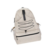 Maxbell Tennis Racket Bag Backpack Portable Daypack for Home Gym Backpacking Workout Beige
