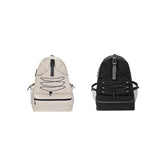 Maxbell Tennis Racket Bag Backpack Portable Daypack for Home Gym Backpacking Workout Beige