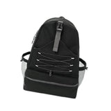 Maxbell Tennis Racket Bag Backpack Portable Daypack for Home Gym Backpacking Workout Black