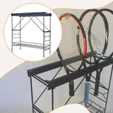 Maxbell Tennis Racket Storage Rack Sturdy Tennis Equipment Holder for Gymnasiums Gym
