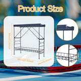 Maxbell Tennis Racket Storage Rack Sturdy Tennis Equipment Holder for Gymnasiums Gym