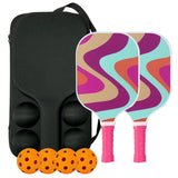 Maxbell Pickleball Paddle Case EVA Rackets Storage Box for Outdoor Practice Training