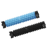 Maxbell Massage Roller Back Legs Pilates Foam Roller for Fitness Gym Body Stretching blue