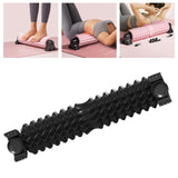 Maxbell Massage Roller Back Legs Pilates Foam Roller for Fitness Gym Body Stretching black