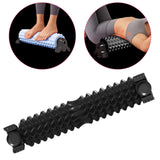 Maxbell Massage Roller Back Legs Pilates Foam Roller for Fitness Gym Body Stretching black