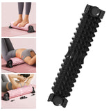 Maxbell Massage Roller Back Legs Pilates Foam Roller for Fitness Gym Body Stretching black