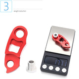 Maxbell Bike Rear Derailleur Hanger Extender Adapter Parts Compatible Large Sprocket Red