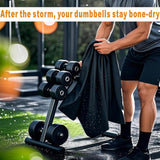 Maxbell Dumbbell Rack Cover Indoor Compact Tear Resistant Portable Protective Covers 210D Oxford cloth