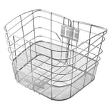 Maxbell Stainless Steel Bike Basket Front Mount Portable for Riding Camping Style B