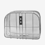 Maxbell Stainless Steel Bike Basket Front Mount Portable for Riding Camping Style C