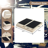 Maxbell Wooden Slant Board for Calf Stretching Balance Board for Exercise Leg Squats