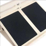 Maxbell Wooden Slant Board for Calf Stretching Balance Board for Exercise Leg Squats