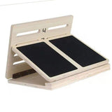 Maxbell Wooden Slant Board for Calf Stretching Balance Board for Exercise Leg Squats