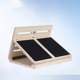 Maxbell Wooden Slant Board for Calf Stretching Balance Board for Exercise Leg Squats