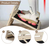 Maxbell Wooden Slant Board for Calf Stretching Balance Board for Exercise Leg Squats