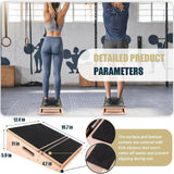 Maxbell Wooden Slant Board for Calf Stretching Professional for Knees Pilates Sports