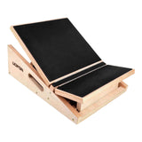 Maxbell Wooden Slant Board for Calf Stretching Professional for Knees Pilates Sports