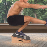 Maxbell Wooden Slant Board for Calf Stretching Professional for Knees Pilates Sports