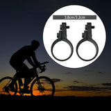 Maxbell 2x Bike Fenders Frame Accessories High Performance Direct Replace Part Black Dia 3.8 cm