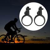 Maxbell 2x Bike Fenders Frame Accessories High Performance Direct Replace Part Black Dia 3.8 cm