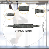 Maxbell Yoga Pilates Sling Strap Wide Exercise for Indoor Home Gym Stretching Assist
