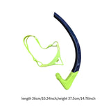 Maxbell Diving Snorkel Swim Front Snorkel for Swimming Outdoor Activities Snorkeling for Adults