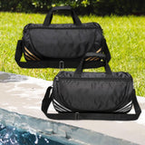 Maxbell Barrel Shoulder Travel Bag Sleek Gym Bag for Sports Training Camping Workout Gold