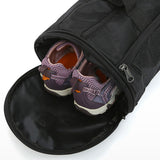 Maxbell Barrel Shoulder Travel Bag Sleek Gym Bag for Sports Training Camping Workout Gold