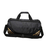 Maxbell Barrel Shoulder Travel Bag Sleek Gym Bag for Sports Training Camping Workout Gold