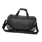 Maxbell Barrel Shoulder Travel Bag Sleek Gym Bag for Sports Training Camping Workout Silver