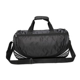 Maxbell Barrel Shoulder Travel Bag Sleek Gym Bag for Sports Training Camping Workout Silver