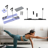 Maxbell Pilates Reformer Board for Home Office Pilates Sliding Board Trainer Violet