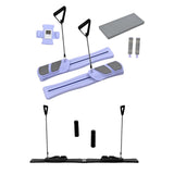 Maxbell Pilates Reformer Board for Home Office Pilates Sliding Board Trainer Violet