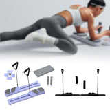 Maxbell Pilates Reformer Board for Home Office Pilates Sliding Board Trainer Violet