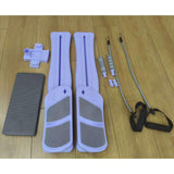 Maxbell Pilates Reformer Board for Home Office Pilates Sliding Board Trainer Violet
