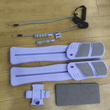 Maxbell Pilates Reformer Board for Home Office Pilates Sliding Board Trainer Violet