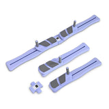Maxbell Pilates Reformer Board for Home Office Pilates Sliding Board Trainer Violet