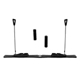 Maxbell Pilates Reformer Board for Home Office Pilates Sliding Board Trainer Black