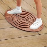 Maxbell Maze Balance Board Kids Rocking Seesaw for Skiing Bodyweight Fitness Surfing