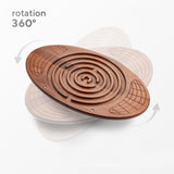 Maxbell Maze Balance Board Kids Rocking Seesaw for Skiing Bodyweight Fitness Surfing